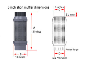 6-inch-short-muffler-dimensions